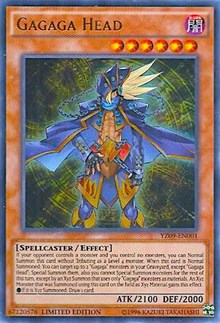 Gagaga Head [Yu-Gi-Oh! ZEXAL Manga Promotional Cards] [YZ09-EN001] | Anubis Games and Hobby