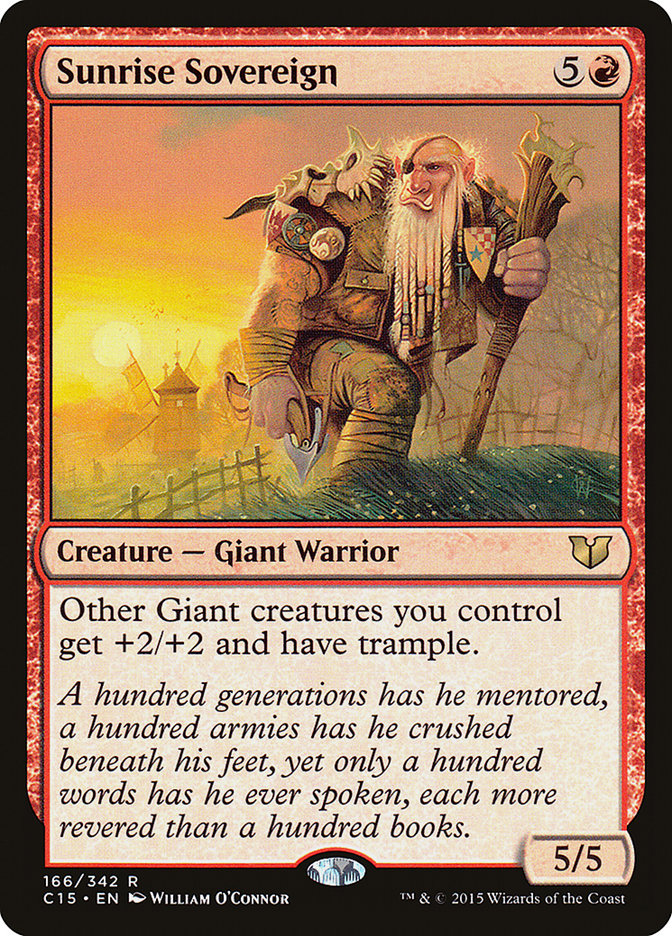 Sunrise Sovereign [Commander 2015] | Anubis Games and Hobby