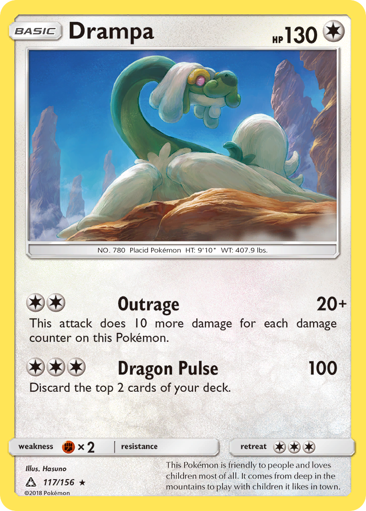 Drampa (117/156) [Sun & Moon: Ultra Prism] | Anubis Games and Hobby