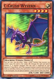 C-Crush Wyvern [Structure Deck: Seto Kaiba] [SDKS-EN003] | Anubis Games and Hobby