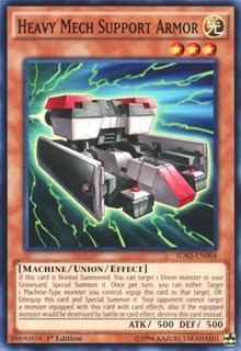 Heavy Mech Support Armor [Structure Deck: Seto Kaiba] [SDKS-EN004] | Anubis Games and Hobby