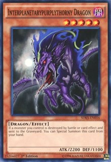 Interplanetarypurplythorny Dragon [Structure Deck: Seto Kaiba] [SDKS-EN016] | Anubis Games and Hobby