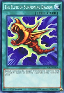 The Flute of Summoning Dragon [Structure Deck: Seto Kaiba] [SDKS-EN023] | Anubis Games and Hobby