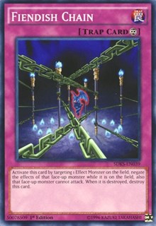 Fiendish Chain [Structure Deck: Seto Kaiba] [SDKS-EN039] | Anubis Games and Hobby