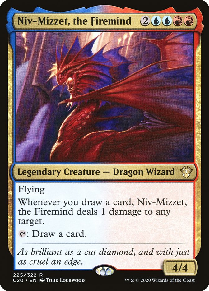 Niv-Mizzet, the Firemind [Commander 2020] | Anubis Games and Hobby