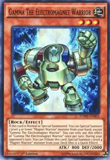 Gamma The Electromagnet Warrior [Structure Deck: Yugi Muto] [SDMY-EN003] | Anubis Games and Hobby