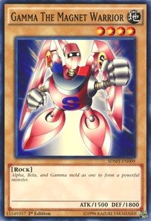 Gamma The Magnet Warrior [Structure Deck: Yugi Muto] [SDMY-EN009] | Anubis Games and Hobby