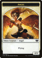Angel // Cat Double-Sided Token [Commander 2014 Tokens] | Anubis Games and Hobby