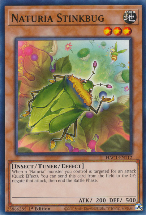 Naturia Stinkbug [HAC1-EN112] Common | Anubis Games and Hobby