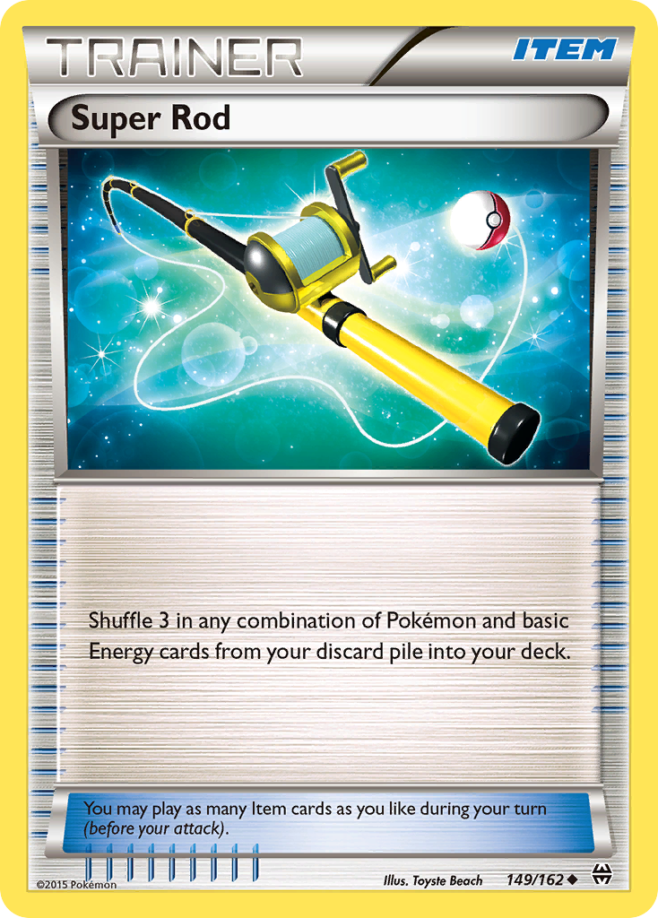 Super Rod (149/162) [XY: BREAKthrough] | Anubis Games and Hobby