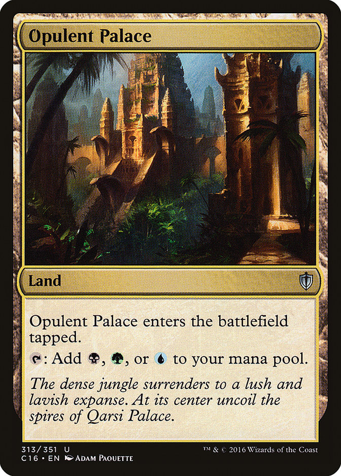 Opulent Palace [Commander 2016] | Anubis Games and Hobby