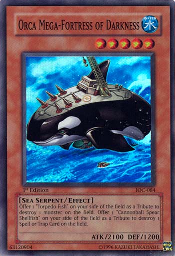 Orca Mega-Fortress of Darkness [IOC-084] Super Rare | Anubis Games and Hobby