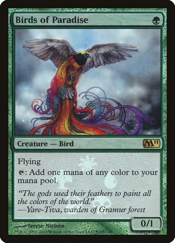 Birds of Paradise (Buy-A-Box) [Magic 2011 Promos] | Anubis Games and Hobby