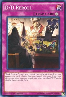 D/D Reroll [Structure Deck: Pendulum Domination] [SDPD-EN032] | Anubis Games and Hobby