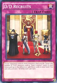 D/D Recruits [Structure Deck: Pendulum Domination] [SDPD-EN033] | Anubis Games and Hobby