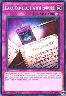 Dark Contract with Errors [Structure Deck: Pendulum Domination] [SDPD-EN036] | Anubis Games and Hobby