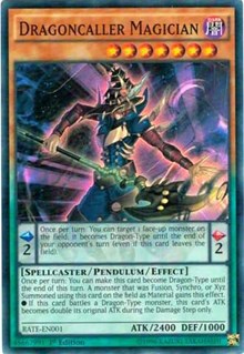 Dragoncaller Magician [Raging Tempest] [RATE-EN001] | Anubis Games and Hobby