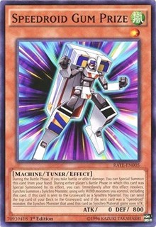 Speedroid Gum Prize [Raging Tempest] [RATE-EN005] | Anubis Games and Hobby