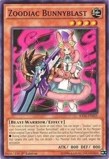 Zoodiac Bunnyblast [Raging Tempest] [RATE-EN015] | Anubis Games and Hobby