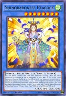 Shinobaroness Peacock [Raging Tempest] [RATE-EN037] | Anubis Games and Hobby