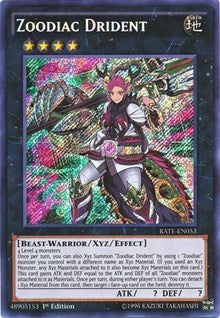 Zoodiac Drident [Raging Tempest] [RATE-EN053] | Anubis Games and Hobby