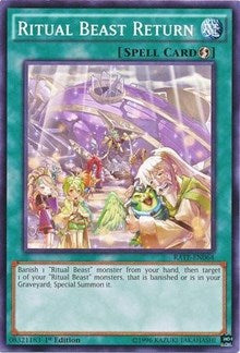 Ritual Beast Return [Raging Tempest] [RATE-EN064] | Anubis Games and Hobby