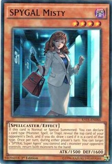 SPYGAL Misty [Raging Tempest] [RATE-EN086] | Anubis Games and Hobby