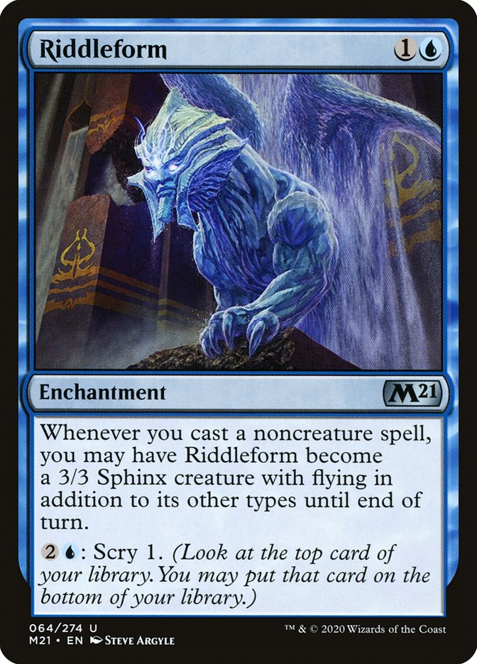 Riddleform [Core Set 2021] | Anubis Games and Hobby