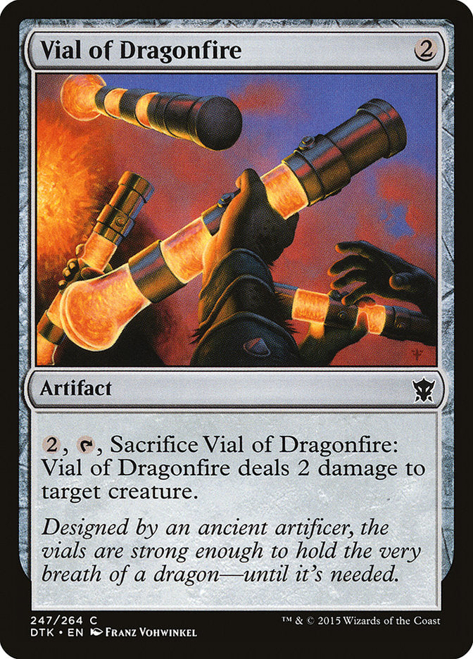 Vial of Dragonfire [Dragons of Tarkir] | Anubis Games and Hobby