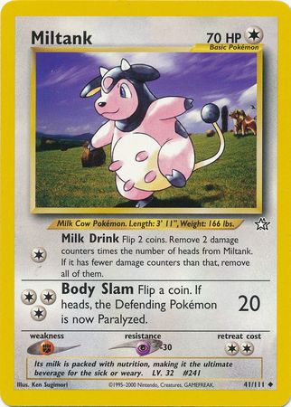 Miltank (41/111) [Neo Genesis Unlimited] | Anubis Games and Hobby