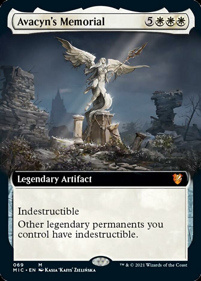 Avacyn's Memorial (Extended Art) [Innistrad: Midnight Hunt Commander] | Anubis Games and Hobby
