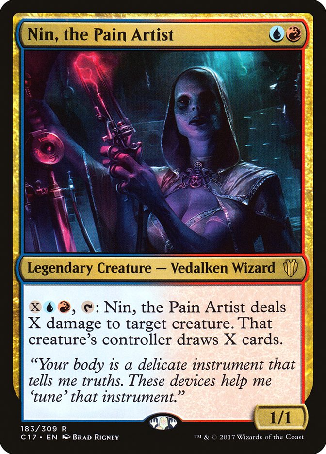 Nin, the Pain Artist [Commander 2017] | Anubis Games and Hobby