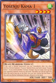 Yosenju Kama 1 (Starfoil) [Star Pack - Battle Royal] [SP17-EN004] | Anubis Games and Hobby