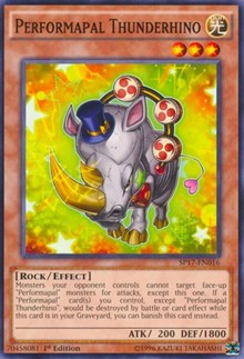 Performapal Thunderhino [Star Pack - Battle Royal] [SP17-EN016] | Anubis Games and Hobby