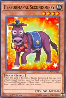 Performapal Secondonkey [Star Pack - Battle Royal] [SP17-EN025] | Anubis Games and Hobby