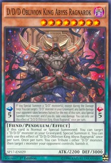 D/D/D Oblivion King Abyss Ragnarok [Star Pack - Battle Royal] [SP17-EN029] | Anubis Games and Hobby