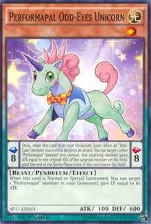 Performapal Odd-Eyes Unicorn [Star Pack - Battle Royal] [SP17-EN033] | Anubis Games and Hobby