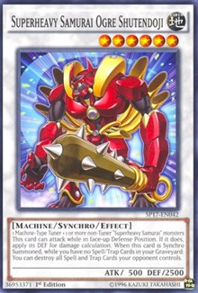 Superheavy Samurai Ogre Shutendoji (Starfoil) [Star Pack - Battle Royal] [SP17-EN042] | Anubis Games and Hobby