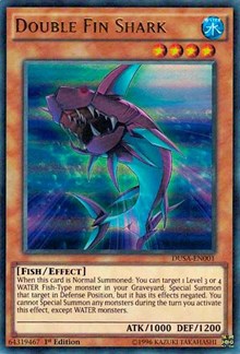 Double Fin Shark [Duelist Saga] [DUSA-EN001] | Anubis Games and Hobby