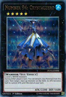 Number 94: Crystalzero [Duelist Saga] [DUSA-EN006] | Anubis Games and Hobby