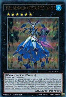 Full Armored Crystalzero Lancer [Duelist Saga] [DUSA-EN007] | Anubis Games and Hobby