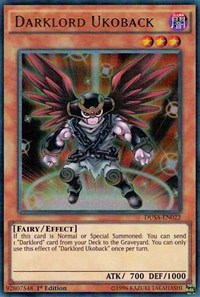 Darklord Ukoback [Duelist Saga] [DUSA-EN022] | Anubis Games and Hobby