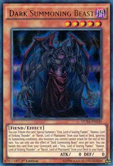 Dark Summoning Beast [Duelist Saga] [DUSA-EN030] | Anubis Games and Hobby