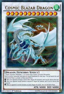 Cosmic Blazar Dragon [Duelist Saga] [DUSA-EN034] | Anubis Games and Hobby