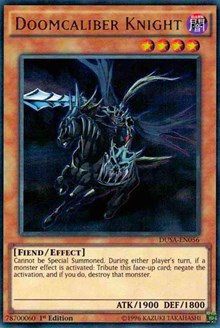 Doomcaliber Knight [Duelist Saga] [DUSA-EN056] | Anubis Games and Hobby