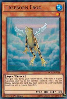 Treeborn Frog [Duelist Saga] [DUSA-EN058] | Anubis Games and Hobby