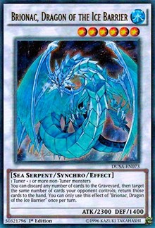 Brionac, Dragon of the Ice Barrier [Duelist Saga] [DUSA-EN073] | Anubis Games and Hobby