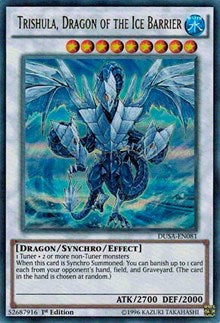 Trishula, Dragon of the Ice Barrier [Duelist Saga] [DUSA-EN081] | Anubis Games and Hobby