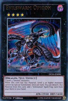 Evilswarm Ophion [Duelist Saga] [DUSA-EN090] | Anubis Games and Hobby