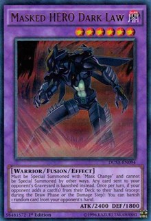 Masked HERO Dark Law [Duelist Saga] [DUSA-EN094] | Anubis Games and Hobby